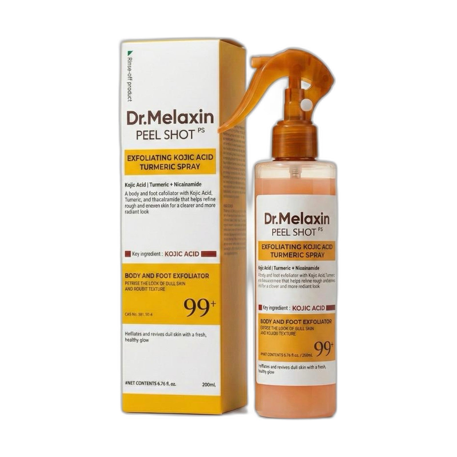 بخاخ Dr.Melaxin بيل شوت بحمض الكوجيك والكركم ٢٠٠ مل