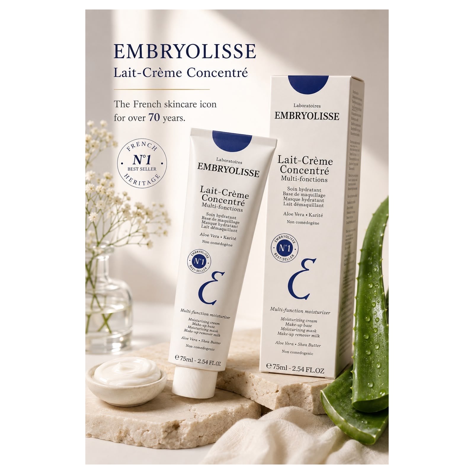 كريم Embryolisse لايت كريم كونسنتريه متعدد الاستخدامات ٧٥ مل