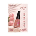 طلاء أظافر Flormar سريع الجفاف — وردي ترابي ١١ مل