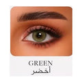 عدسات Tinker Bell الملوّنة — أخضر